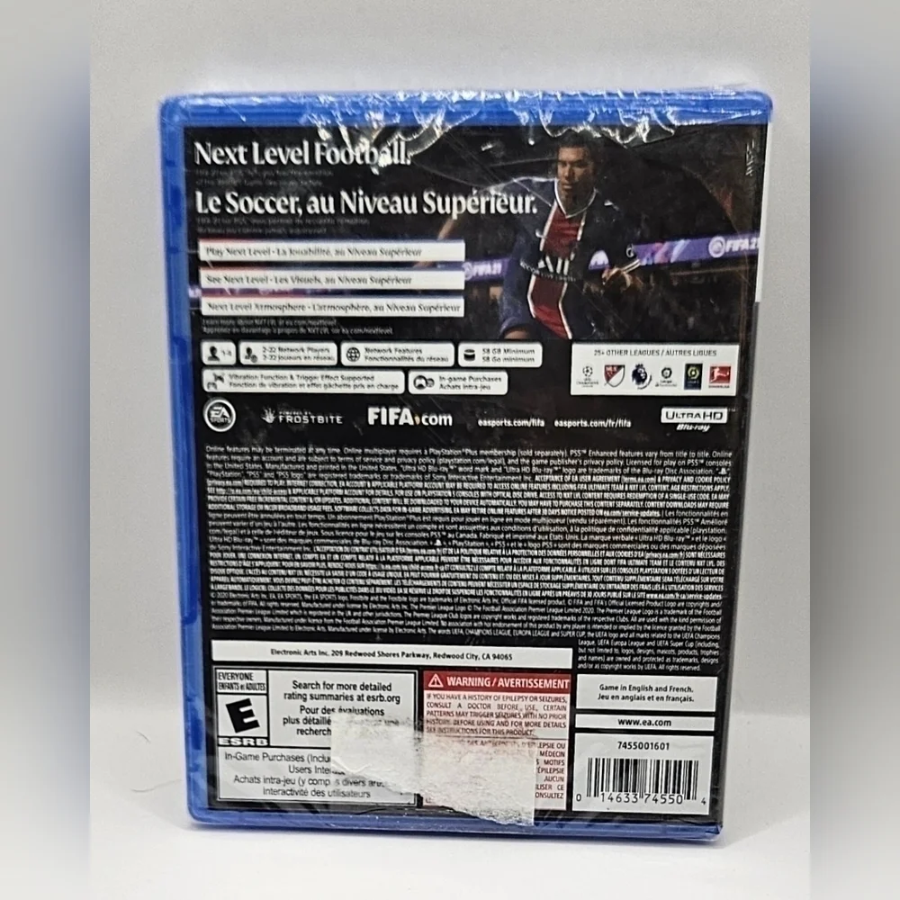 FIFA 21 PS5 Soccer Game Sealed New EA Sports Football - Picture 3 of 8